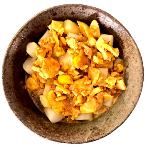 Photo de la recette - Asperges flamande - Gustant. Découvrez comment cuisiner nos produits locaux et de saison.