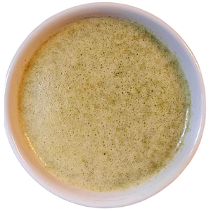 Velouté de fanes de carottes