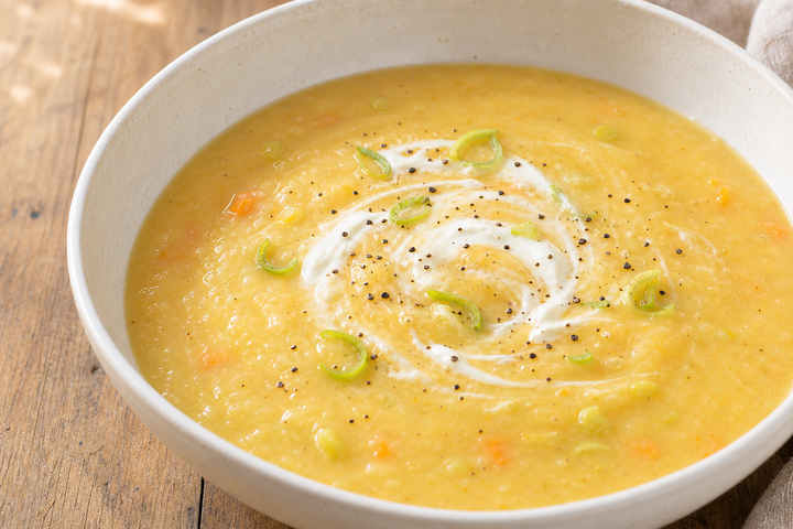 Potage poireaux carottes pommes de terre de grand-mère — recette Gustant