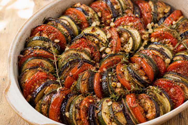 Tian de légumes provençal — recette Gustant